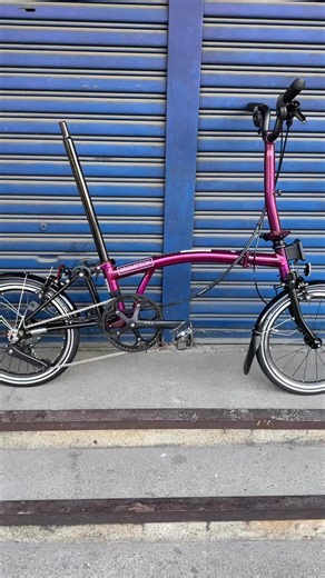 Brompton P Line Amethyst Lacquer 12 Speed | Boss Franc Bike Parts & Accessories