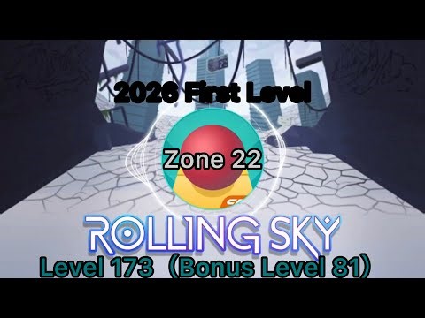 Rolling Sky Level 173（Bonus Level 81） Zone 22