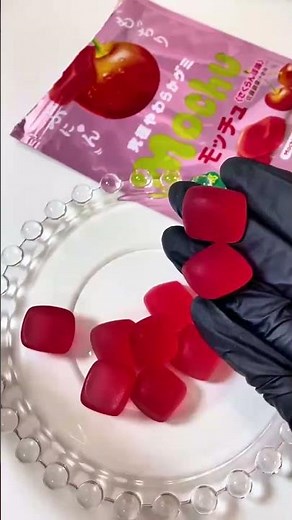 UHA味覚糖 モッチュ さくらんぼ味 実食レビュー🍒✨ | Mottchu Cherry Flavor