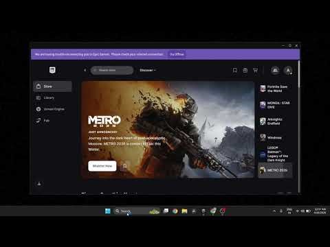 How to fix TLS error on Epic Games Launcher