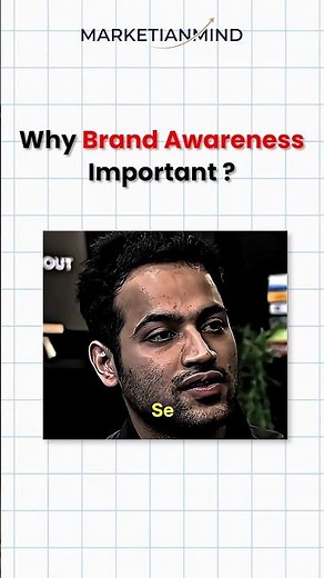 Why is brand awareness important for strong sales?