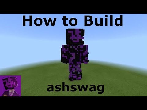 |How to Build ashswag (v.1)| Minecraft Skin Tutorials