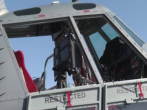 A closer look at the aircraft at Cannon Air Force Base