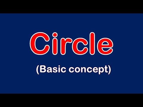 Basic concept of circle in geometry, Properties of circle