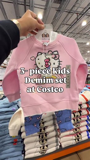 These 3- piece denim sets at Costco are soo cute!!! They run from 3T - 7 the Disney one I’m in love!! 😍 send this to someone that would love these sets and follow for more new Costco finds #costco #costconew #costconewdeals #costcodeals #costcodeals #costcofinds #costcomusthaves #costconewitems #costcofinds | Costconewdeals