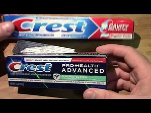 Crest Toothpaste Ingredients