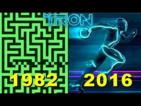Evolution of Tron Games 1982-2016
