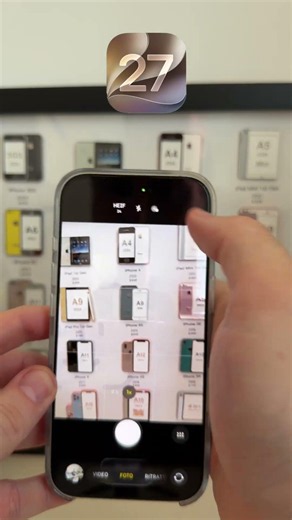iOS 27: la nuova fotocamera