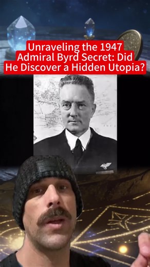 Unraveling the 1947 Admiral Byrd Secret: Did He Discover a Hidden Utopia? 🌌🚀 #admiralbyrd #hollowearth #mystery #extraterrestrials #ufodiscovery #fyp #foryou #usa #aliens #1947 #agartha #positivepredictions #ufo #antarctica #flatearth #fpy #greenscreen #foryoupage #History #unsolvedmysteries