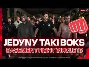 BASEMENT FIGHT CIRCLE 15 💥 Hubert Kaczmarek wygrywa walkę wieczoru. Zobacz transmisję z gali GFC 15