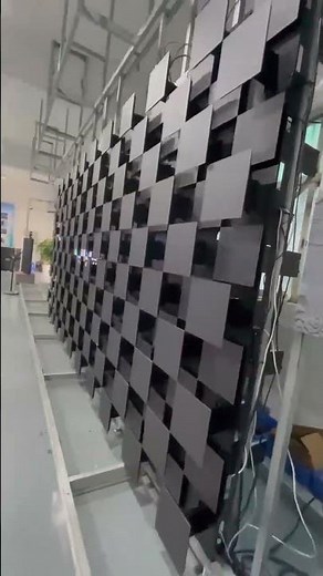 Led kinetic screen effect