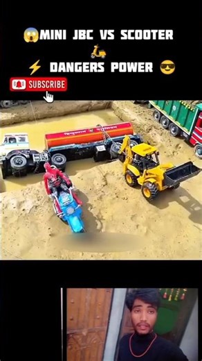 ✅🔥Mini jbc Vs scooter ki power 😎🔥 #rc #ytshorts #youtubeshorts #powerful #treding #shorts #ajmodelma