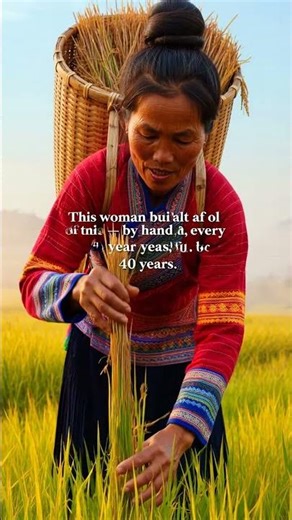 “This woman built all of this — by hand…”#StrongWomen #HmongWoman #IndigenousCulture