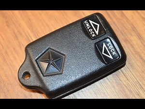 1997-2001 Jeep Cherokee Key Fob Battery Replacement - EASY DIY