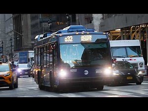 MTA Bus Company: 2024 Novabus LFS #9252 on the Q32 at Madison Avenue and 49th Street