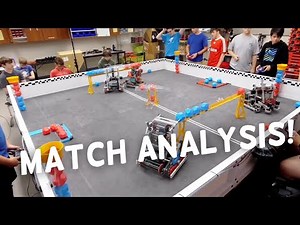 Vex Push Back | 9185 Camp Qual 2 | Match Analysis and Commentary