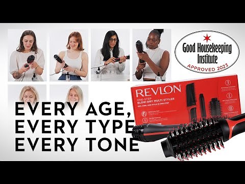 Testing Revlon's One-Step Multi Styler On A Panel Of Women | Good Housekeeping UK