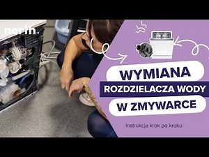 🔄 Wymiana zaworu rozdzielającego wodę w zmywarce Sharp – Zrób to sam 🛠️ | North.pl