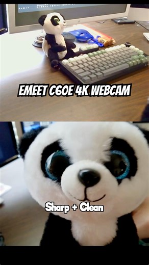 Emeet C60E 4K Webcam - The Difference Is Clear