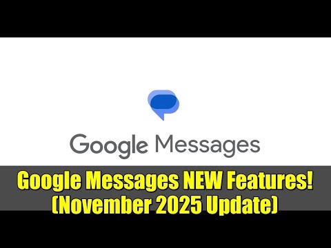 Google Messages NEW Features! (November 2025 Update)