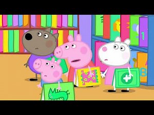 04 Peppa Pig The Library 4 episode 3 season HD