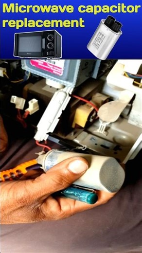 microwave capacitor replacement #mrfahidelectric #diy#microwave