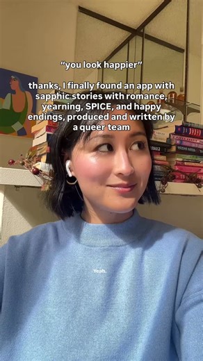 DIPSEA on Instagram: "and it’s women-owned!! try Dipsea for free, thank me later 🫶 audio from “Sapphic Saddles” on the Dipsea app #wlw #sapphic #smuttok"