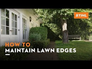How to maintain lawn edges | STIHL Tutorial