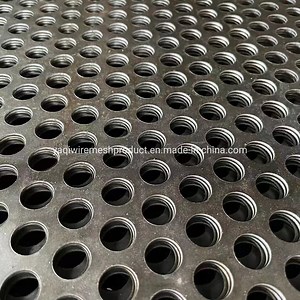 [Hot Item] 10mm Hole Galvanized Perforated Metal Mesh Sheet Perforated Steel Mesh Sheet Perforated Steel Grill Mesh