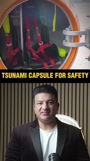This Tsunami Survival Capsule Could Save Your Life! 🌊😱