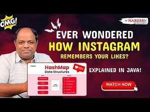 Ever Wondered How Instagram Remembers Your Likes Explained in Java NareshIT