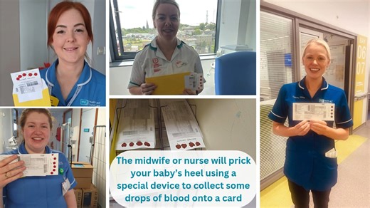 7.7K views · 32 reactions | Our nurses or midwives often have to prick your baby's heel to collect some blood.  This is to screen for nine conditions which could save your baby's life. Find out more about International Newborn Bloodspot Screening Day by watching our video below ️ | Southern Health and Social Care Trust | Facebook