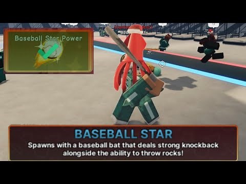 Ink Game: "Baseball Star" Power Showcase! | Roblox