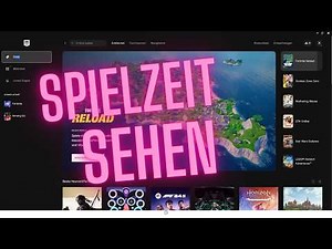 Spielzeit in Fortnite sehen🕙 | Easy Tutorial Deutsch