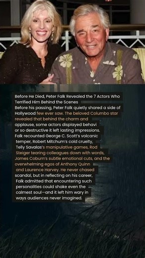 Before He Died, Peter Falk Exposed the 7 Actors Who Were Actually EVIL #shorts