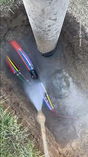 Hydrovac Excavation #shorts