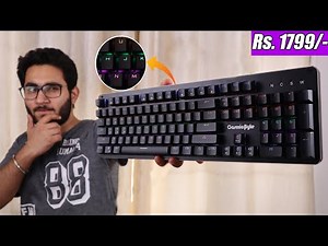 Gaming Keyboard | Rs. 1799/- | Blue Switches | Cosmic Byte Neon Mechanical Keyboard