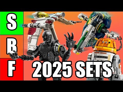 LEGO Star Wars 2025 Sets Tier List