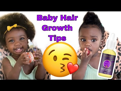 Newborn hair routine | How to grow babies hair