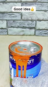 How to pour paint so it doesn't get messy 👌 #tipsandtrick #tools #diy #ideas #lifehack #reels #usa #trendingreel #facebookreel #fblifestyle #uk | tips and trick