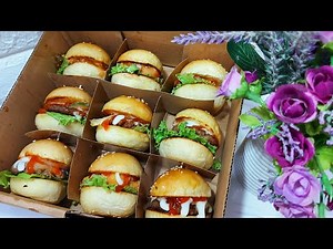 Ide Jualan Terlaris | Burger Mini | Burger mini Untuk Jualan | Resep Burger | Ide Usaha Untung Gede