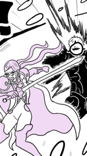 Luna Attacks Dominius #onepiece #dnd #comicdub #mangastyle #rustage