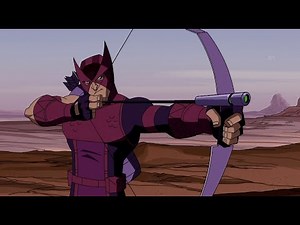 Hawkeye - All fights from Avengers Earths Mightiest Heroes