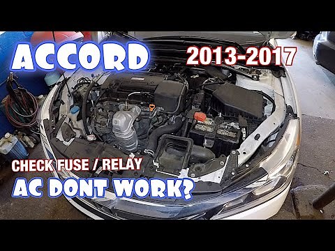Honda accord AC dont work? on 2013-2017 Accord