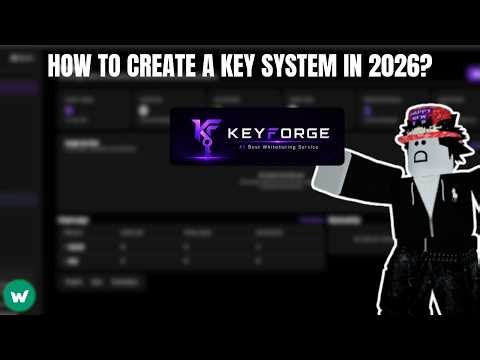 How to make a Key System for your Script in Roblox? | KeyForge