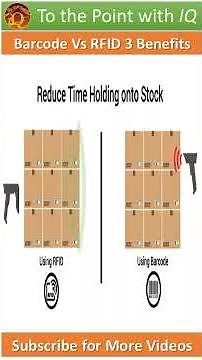 RFID vs Barcode, RFID vs Barcode Process, Technology, Working, RFID Reader and Benefits #rfid #scm