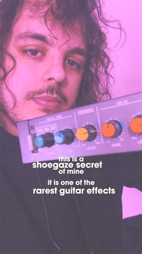 shoegaze guitar secrets: rare vintage boss rpd-10 delay rack unit #shoegaze #guitarpedals #shoegazer