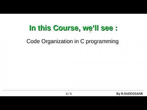 Code Refactoring - 01 - building process - object file and executable file