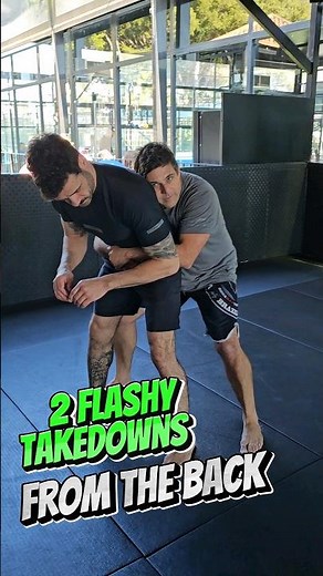 Learn the Best Back Takedowns for bjj and grappling