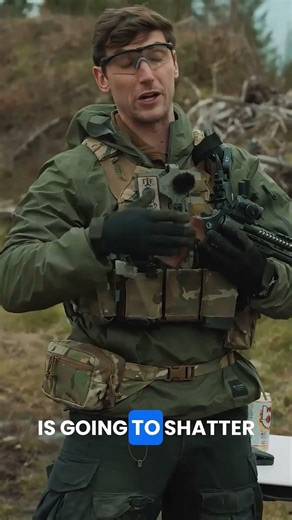 44 Magnum vs. $6,000 Ballistic Helmet 🪖 #army #military #milsim